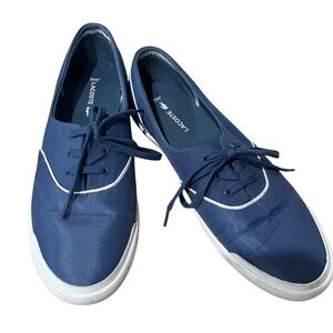 Lacoste ortholite blue Men’s Size 8 Lancelle 3 Eye 316 Casual Sneaker Shoes
